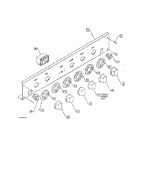 Valve Panel parts for Dcs Gas Range RGB-305 from AppliancePartsPros.com