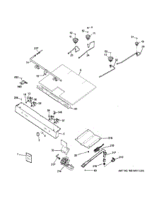 Gas & Burner Parts parts for Hot Point Gas Range RGB530DEH1WW from AppliancePartsPros.com
