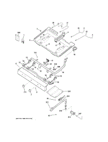 Gas & Burner Parts parts for Hot Point Gas Range RGBS100DM2BB from AppliancePartsPros.com