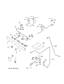 Gas & Burner Parts parts for Hot Point Gas Range RGBS200DM1WW from AppliancePartsPros.com
