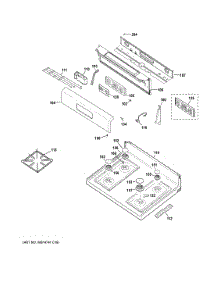Control Panel & Cooktop parts for Hot Point Gas Range RGBS400DM1WW from AppliancePartsPros.com
