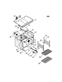 Oven parts for Dcs Gas Range RGS-305 from AppliancePartsPros.com