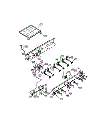 Manifold parts for Dcs Gas Range RGS-366 from AppliancePartsPros.com