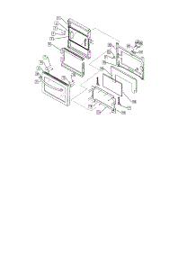 Door Assembly parts for Dcs Gas Range RGSC-305SS from AppliancePartsPros.com