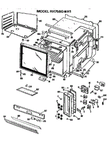 Microwave parts for Hot Point Range/Microwave Combo RH758G*H1 from AppliancePartsPros.com