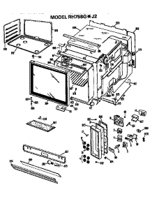 Microwave parts for Hot Point Electric Range RH758G*J2 from AppliancePartsPros.com