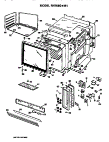 Microwave parts for Hot Point Electric Range RH758G*M1 from AppliancePartsPros.com