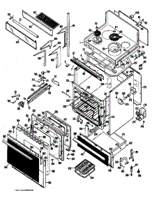 Range Assembly parts for Hot Point Electric Range RH960G*02 from AppliancePartsPros.com