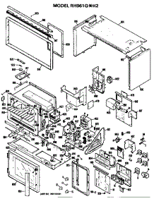 Oven Assembly parts for Hot Point Electric Range RH961G*H2 from AppliancePartsPros.com