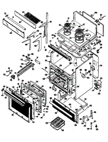 Range Assembly parts for Hot Point Electric Range RH961G*H2 from AppliancePartsPros.com