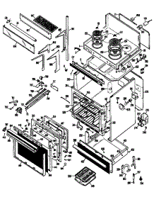 Range Assembly parts for Hot Point Electric Range RH961G*J1 from AppliancePartsPros.com