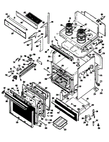Range Assembly parts for Hot Point Electric Range RH962V*K4 from AppliancePartsPros.com