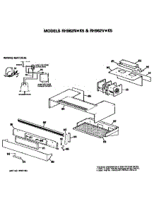Exhaust parts for Hot Point Electric Range RH962V*K5 from AppliancePartsPros.com