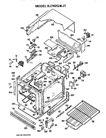 Oven parts for Hot Point Electric Wall Oven RJ742G*J1 from AppliancePartsPros.com