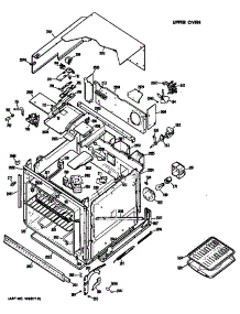 Upper Oven parts for Hot Point Electric Range RK747G*D1 from AppliancePartsPros.com