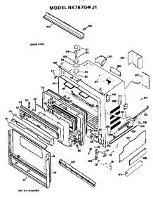 Lower Oven parts for Hot Point Electric Wall Oven RK767G*J1 from AppliancePartsPros.com