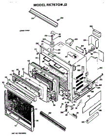 Lower Oven parts for Hot Point Electric Range RK767G*J2 from AppliancePartsPros.com