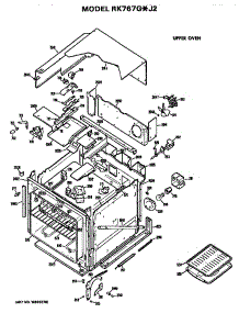 Upper Oven parts for Hot Point Electric Range RK767G*J2 from AppliancePartsPros.com