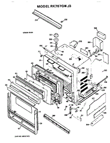 Lower Oven parts for Hot Point Electric Range RK767G*J3 from AppliancePartsPros.com