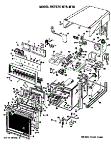 Oven parts for Hot Point Electric Range RK767G*T5 from AppliancePartsPros.com