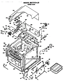 Upper Oven parts for Hot Point Electric Range RK777G*J6 from AppliancePartsPros.com