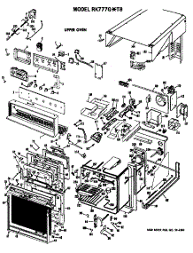 Upper Oven parts for Hot Point Electric Range RK777G*T8 from AppliancePartsPros.com