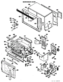 Microwave Oven parts for Ge Electric Range RK960G*02 from AppliancePartsPros.com