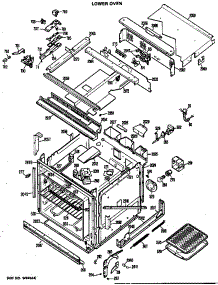 Lower Oven parts for Ge Electric Range RK960G*02 from AppliancePartsPros.com