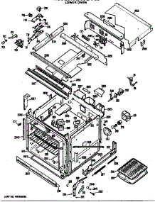 Lower Oven parts for Hot Point Range/Microwave Combo RK960G*03 from AppliancePartsPros.com