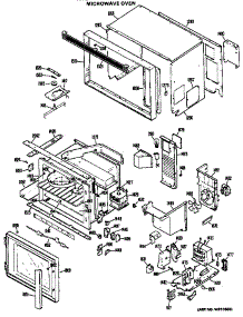 Microwave Oven parts for Hot Point Electric Range RK961G*J2 from AppliancePartsPros.com