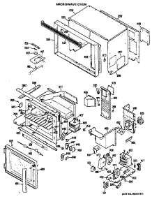 Microwave Oven parts for Hot Point Range/Microwave Combo RK961G*J3 from AppliancePartsPros.com
