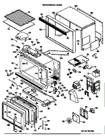 Microwave Oven parts for Hot Point Range/Microwave Combo RK962G*K3 from AppliancePartsPros.com