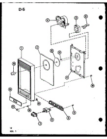 Control parts for Amana Countertop Microwave RL-3/P75589-2M from AppliancePartsPros.com