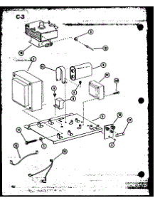Transformer And Magnetron parts for Amana Countertop Microwave RL6-10/P76382-1M from AppliancePartsPros.com