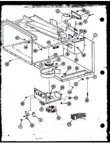 Blower / Wiring Harness parts for Amana Countertop Microwave RL6-920/P77013-1M from AppliancePartsPros.com