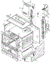 Cabinet Section (Rln330uw / P1143073nw) (Rln340ul / P1143074nl) (Rln340uw / P1143074nw) (Rln340vl / P1143075nl) (Rln340vw / P1143075nw) (Rln345ul / P1143076nl) (Rln345uw / P1143076nw) (Rln347ul / P1143077nl) (Rln347uw / P1143077nw) (Rln362ul / P1143078nl) (Rln362uw / P1143078n