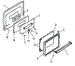 Oven Door Assembly