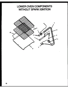 Lower Oven Components Without Spark Ignition (Rls112) (Rms112) (Rls312) (Rms312) (Rls335) (Rms335) (Rls340) (Rms340) (Rls341) (Rms341) (Rls343) (Rms343) (Rls351) (Rms351) (Rls352) (Rms352) (Rls353) (Rms353) (Rms354) (Rls354) parts for Caloric Gas Range RLS395 from AppliancePartsPros.com