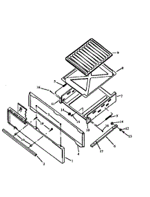 Broiler Drawer-Prior To March 1,1992(Date Code 9203) parts for Caloric Gas Range RLS666UL/P1142768NL from AppliancePartsPros.com