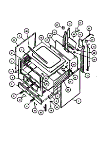 Page 1 parts for Caloric Gas Range RLT365UL-P1141094NL from AppliancePartsPros.com
