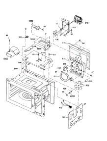 Oven Interior parts for Amana Countertop Microwave RMC810E-P1180503M from AppliancePartsPros.com
