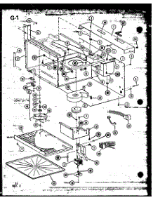 Blower / Antenna parts for Amana Countertop Microwave RO-10A/P74067-5M from AppliancePartsPros.com