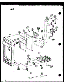 Control Panel parts for Amana Countertop Microwave RO-700/P75992-1M from AppliancePartsPros.com