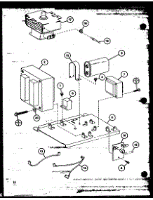 Magnetron / Transformer parts for Amana Countertop Microwave RR-1225/P76333-2M from AppliancePartsPros.com