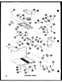Interior Parts (Rr-4D / P71100-5M) parts for Amana Countertop Microwave RR-4D/P71100-5M from AppliancePartsPros.com