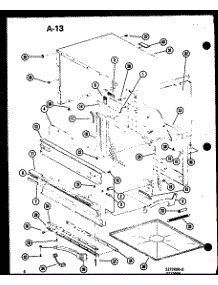 Outer Cabinet parts for Amana Countertop Microwave RR-5B/P75175-1M from AppliancePartsPros.com