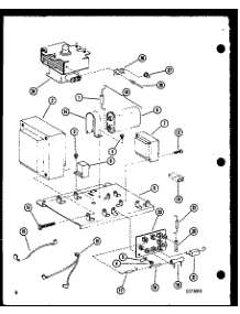 Transformer / Magnetron parts for Amana Countertop Microwave RR-7A/P73557-1M from AppliancePartsPros.com