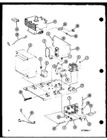 Capacitor / Transformer / Fuse parts for Amana Countertop Microwave RR-7DA/P73556-1M from AppliancePartsPros.com