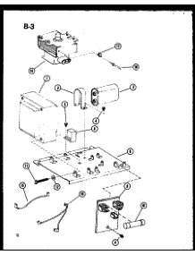 Magnetron / Capacitor parts for Amana Countertop Microwave RR-8TC/P76132-1M from AppliancePartsPros.com