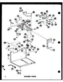 Interior Parts parts for Amana Countertop Microwave RR-9/P73246-2M from AppliancePartsPros.com